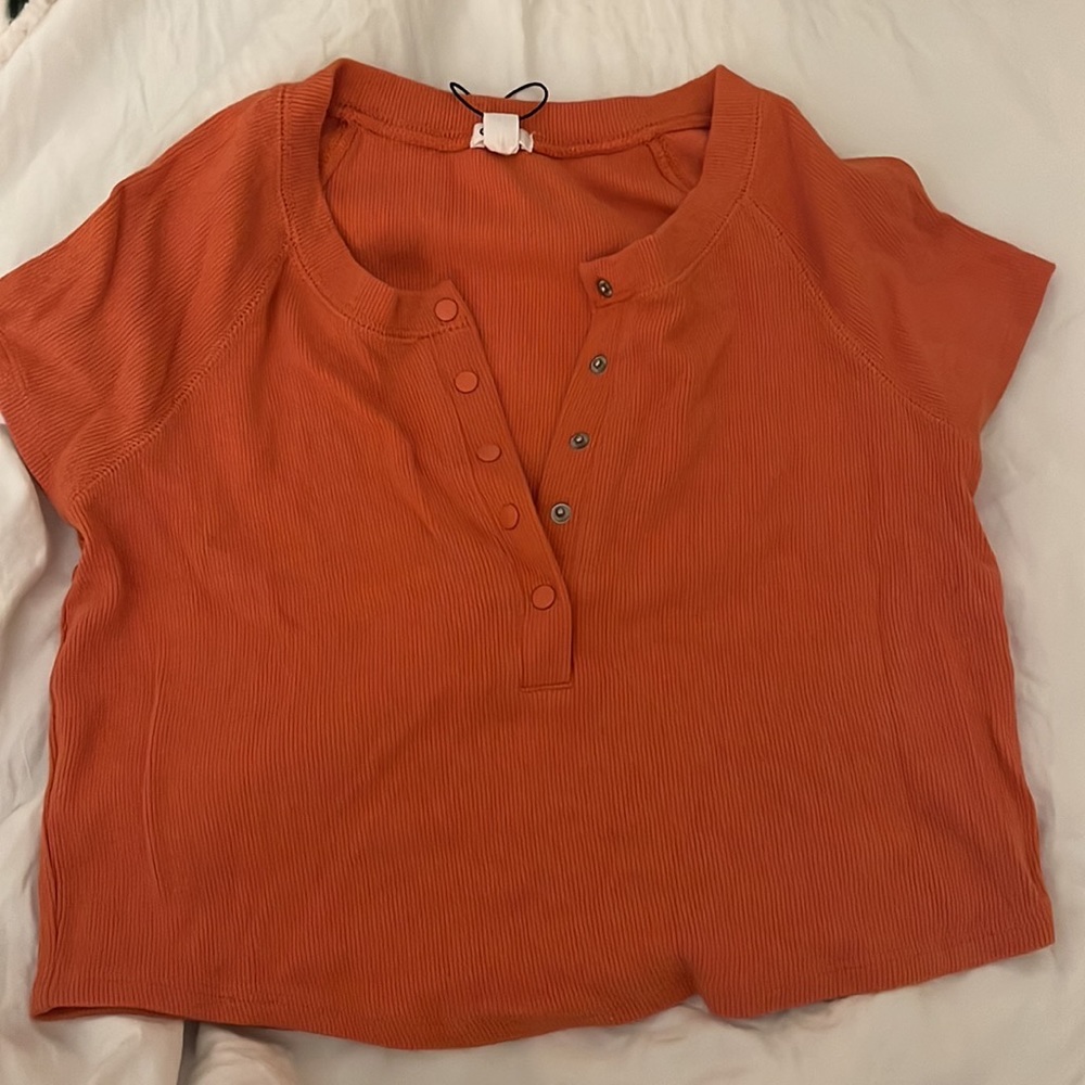 Orange shirt from Garage